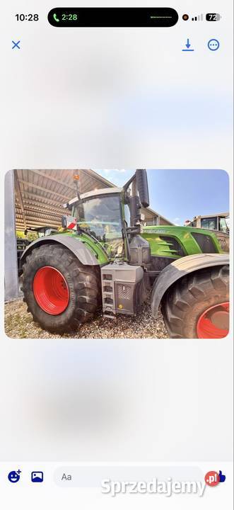 Fendt 826 Profi Plus 2021 6 godz sprzedam