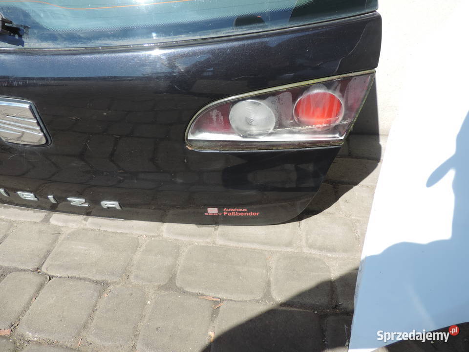 KLAPA TYLNA TYŁ SEAT IBIZA 3 III HB 3D FL Rok produkcji 2008 Nowy Sącz