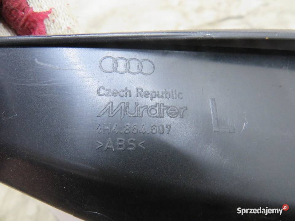 OSŁONA PROGU LEWY TYŁ LONG AUDI A8 D4 4H4864607