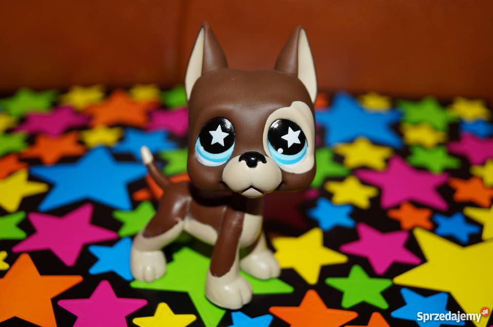 LPS DOG niemiecki UNIKAT 817 Littlest Pet Shop