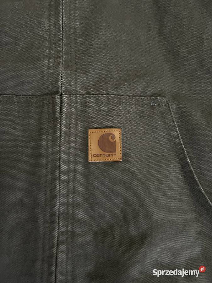 Kurtka Carhartt WIP z kapturem zimowa jesienna