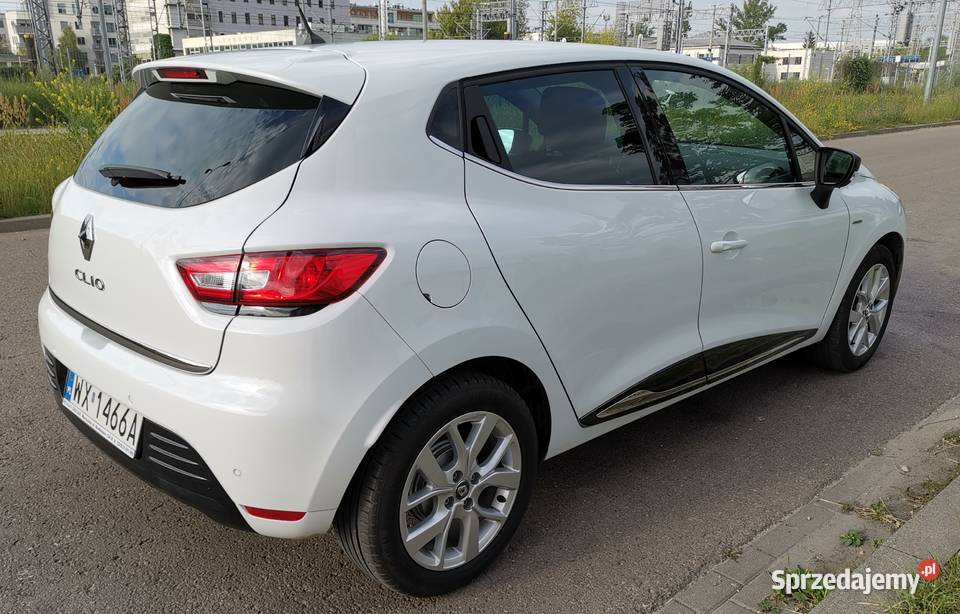 Renault Clio IV Limited 12L benz 2018r z kamerą komputer pokładowy Warszawa