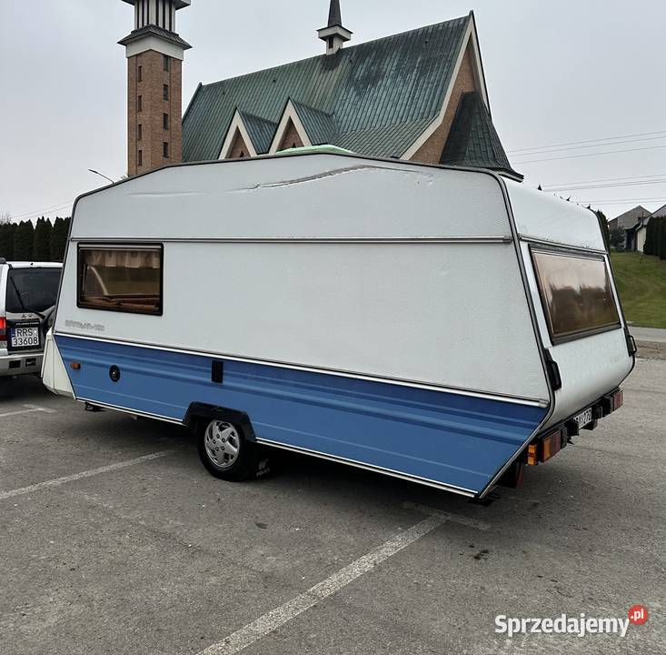 Przyczepa kempingowa Polar 1985r podkarpackie Pilzno