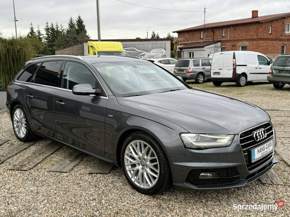 Audi A4 SLINEBIxenonledyserwissuper stan B8 wspomaganie kierownicy Dąbrowa