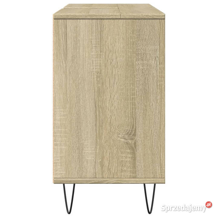 Szafka łazienkowa dąb sonoma 80x33x60 WM849680 Dom i Ogród