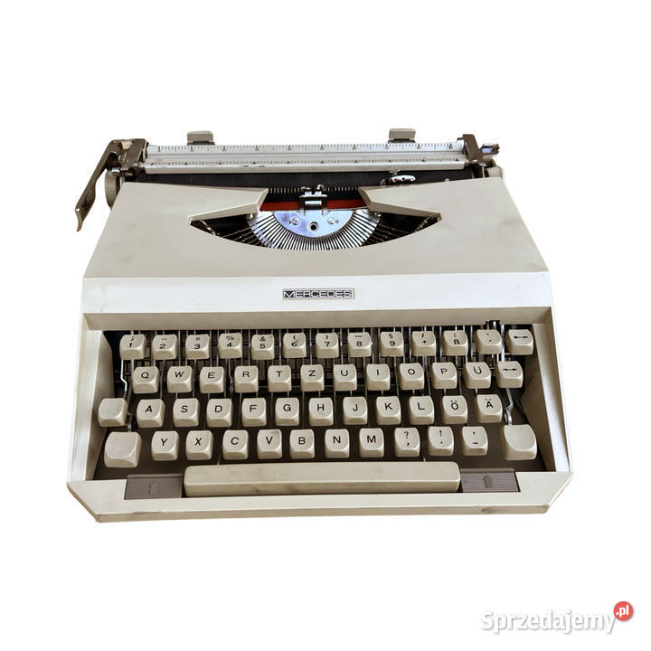 Walizkowa maszyna do pisania Mercedes Warszawa sprzedam