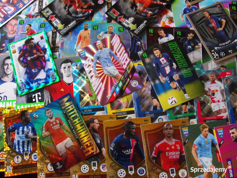 Karty piłkarskie TOPPS PANINI Super zestaw 225