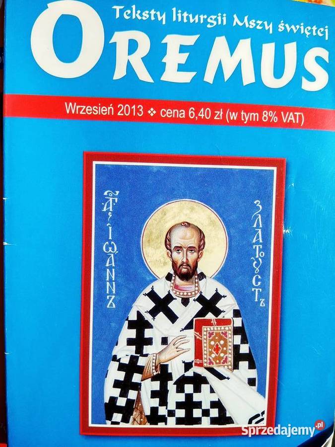 Oremus antykwariat religijny Warszawa sprzedam