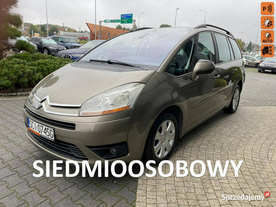 Citroen C4 Grand Picasso 7 osobowy benzynka 1749cm3 śląskie Żory