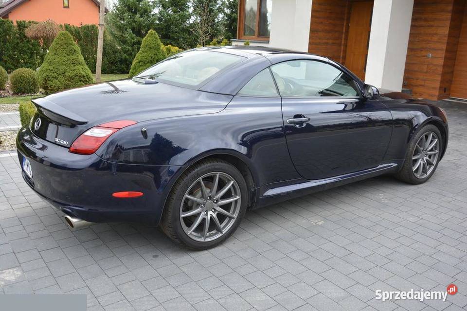 Lexus SC 43 benzyna 285 2006r niski przebieg