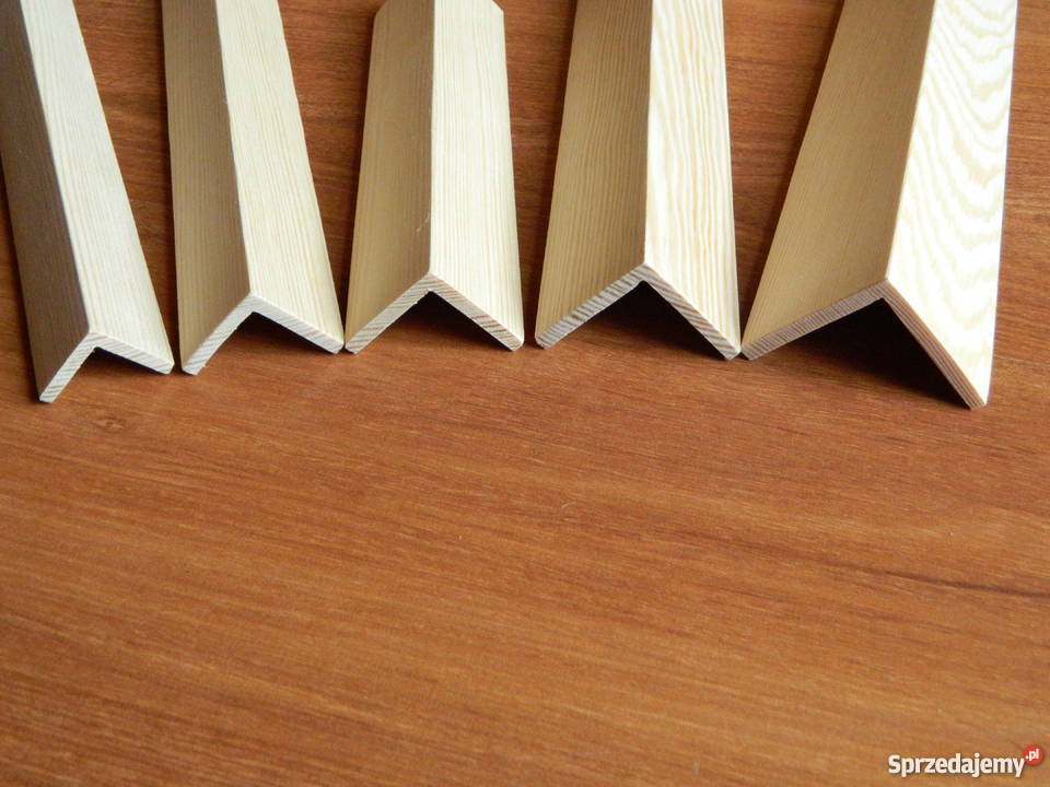 Listwa drewniana kątownik 25 x 25