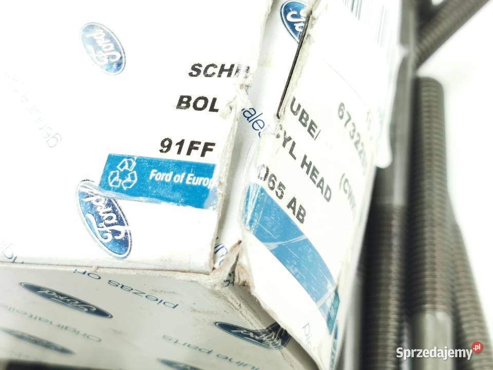 ZESTAW ŚRUB GŁOWICY 10 FORD FIESTA 2002 NOWY osobowe