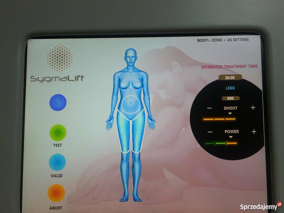 HIFU Sygmalift Lamprobe ILIPO LIGHT SHEER Gorzów Wielkopolski wyposażenie