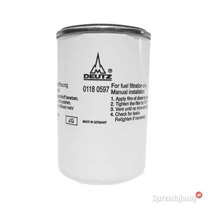 Filtr paliwa oryginalny SDF DEUTZ 01180597 Kamionna