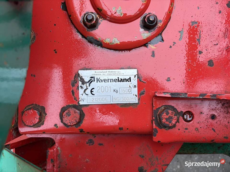Brona wirowa wirnikowa Kverneland 3 metry mazowieckie Myszyniec sprzedam