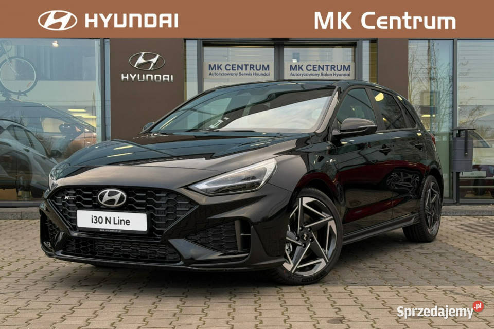 Hyundai i30 15 TGDI 140 7DCT 48V Nline dostępny elektryczne lusterka Piotrków Trybunalski sprzedam