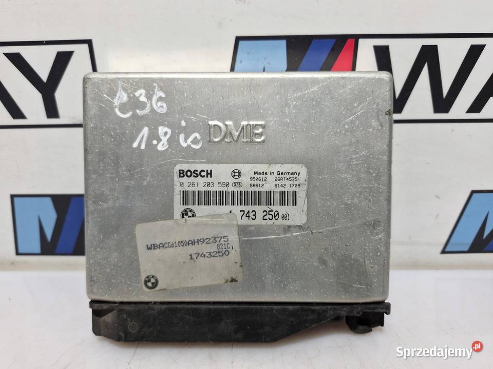 BMW E36 MODUŁ STEROWNIK DME 1743250