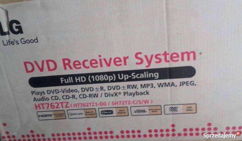 Kino domowe LG HT762TZ LG pomorskie Gdańsk sprzedam