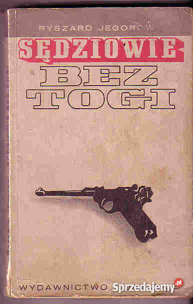 3555 SĘDZIOWIE TOGI RYSZARD JEGOROW Czyrna sprzedam