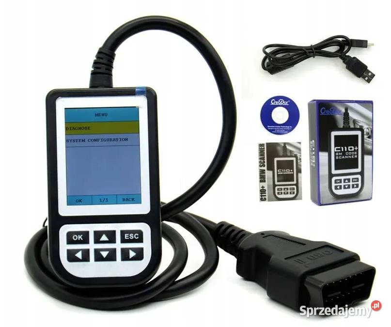 CREATOR C110 Tester diagnostyczny Kolorowy Interfejsy diagnostyczne Gorzów Wielkopolski