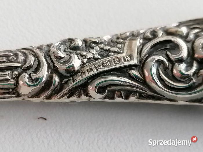 Wiktoriańska łyżka do butów i haczyk na guziki w Ciechanów