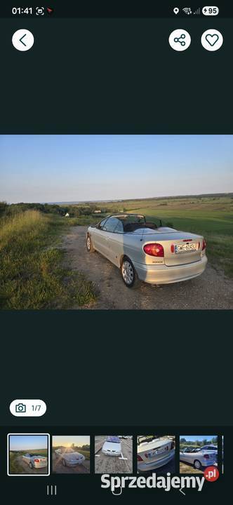 Renault megane Ph1 cabrio 2001 14