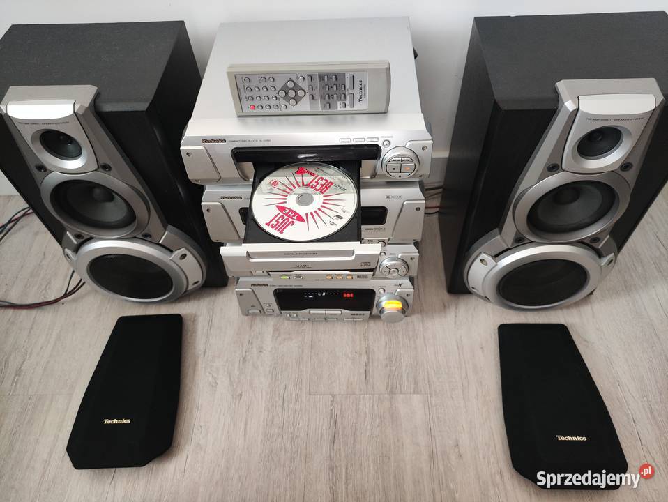 Wieża Technics mocne brzmienie dolnośląskie Wrocław sprzedam