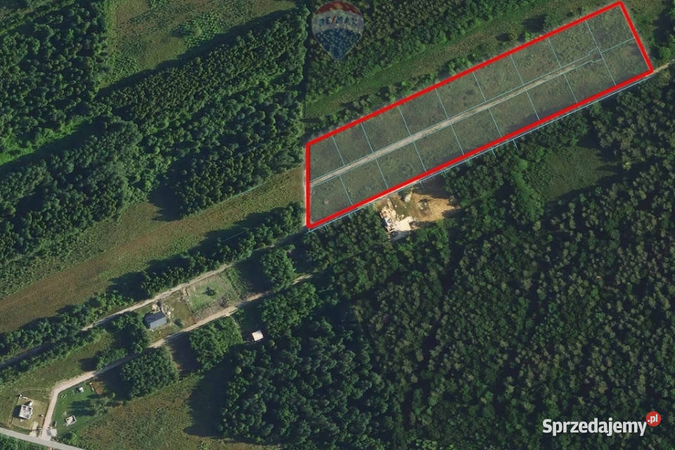 18 działek budowlanych cisza zieleń Zakrzów Sprzedaż Grunty i działki
