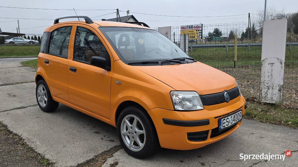 Fiat Panda II 12 60 Klimatyzacja Alufelgi relingi dachowe Jastrzębie-Zdrój