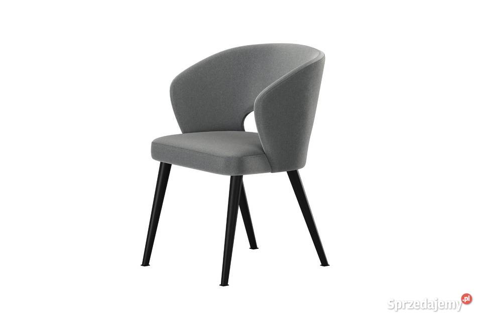 Krzesło PREMIUM KR8 Tkanina Deluxe Steel 04 Łódź