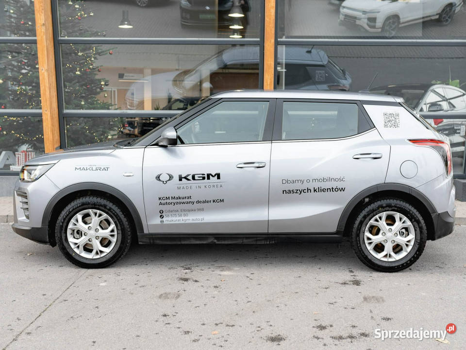 SsangYongKGM Tivoli Joy 2WD 15 TGDI Kcof NAVI srebrny pomorskie Gdańsk