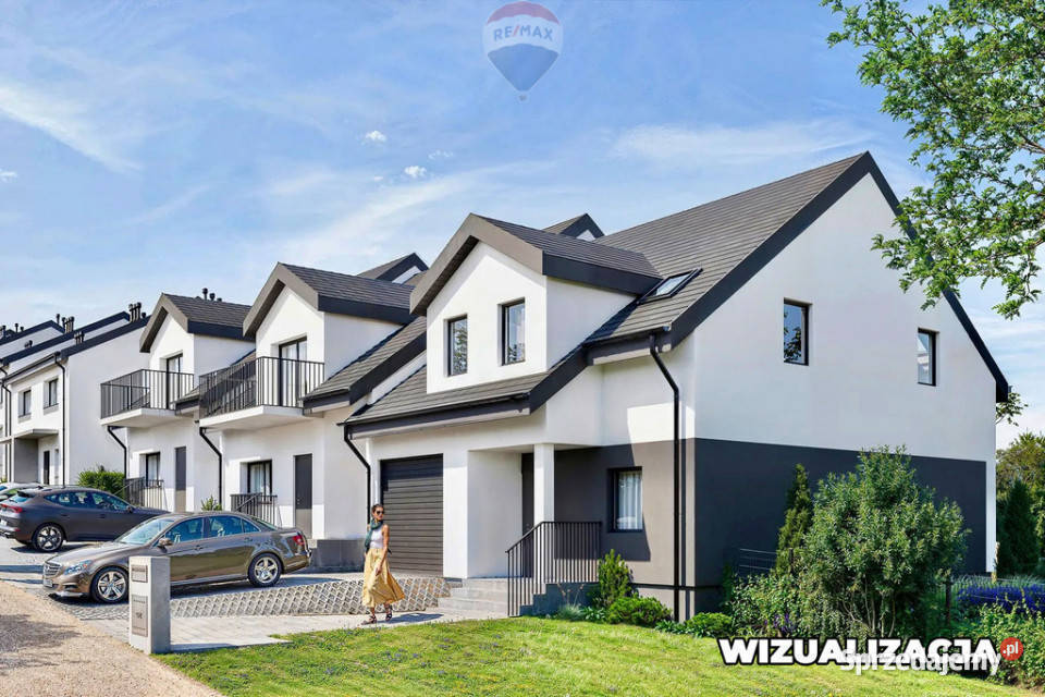 Nowoczesny dom z ogródkiem w otulinie lasu