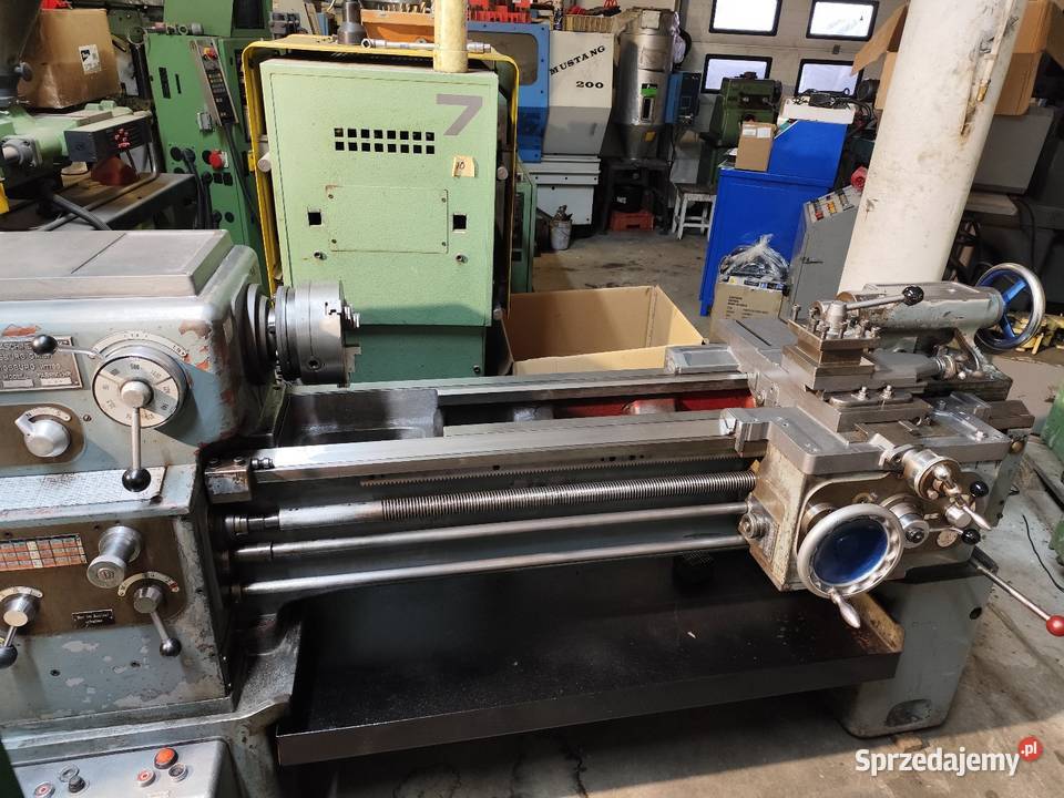 Tokarka do metalu Taifun 380 Tug 40 Tue 40 Tos Produkcja Maków Podhalański
