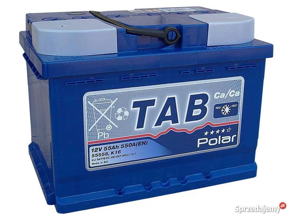 Akumulator TAB POLAR BLUE 55Ah 550A EN LEWY PLUS Radom