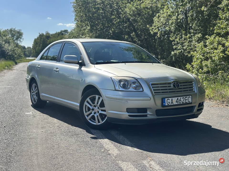 Toyota Avensis T25 Prestige 20 VVTi Benzyna LPG Avensis zachodniopomorskie Płoty