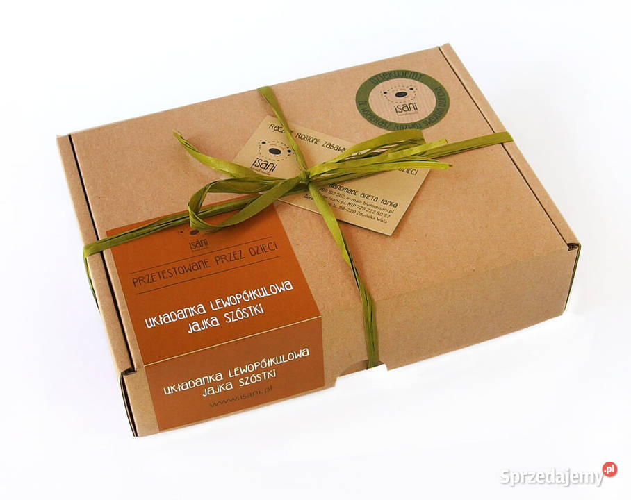 Sorter jajka układanka lewopółkulowa karty pracy 12m+ Zduńska Wola