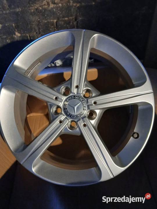 Felgi Mercedes A B klasa 65j 17 oryginalne z aluminiowe Samochodowe Runowo Pomorskie