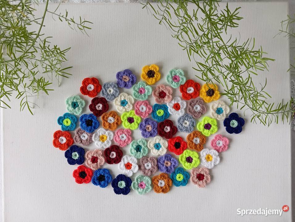 Szydełkowe kwiatuszki 35 Kwidzyn