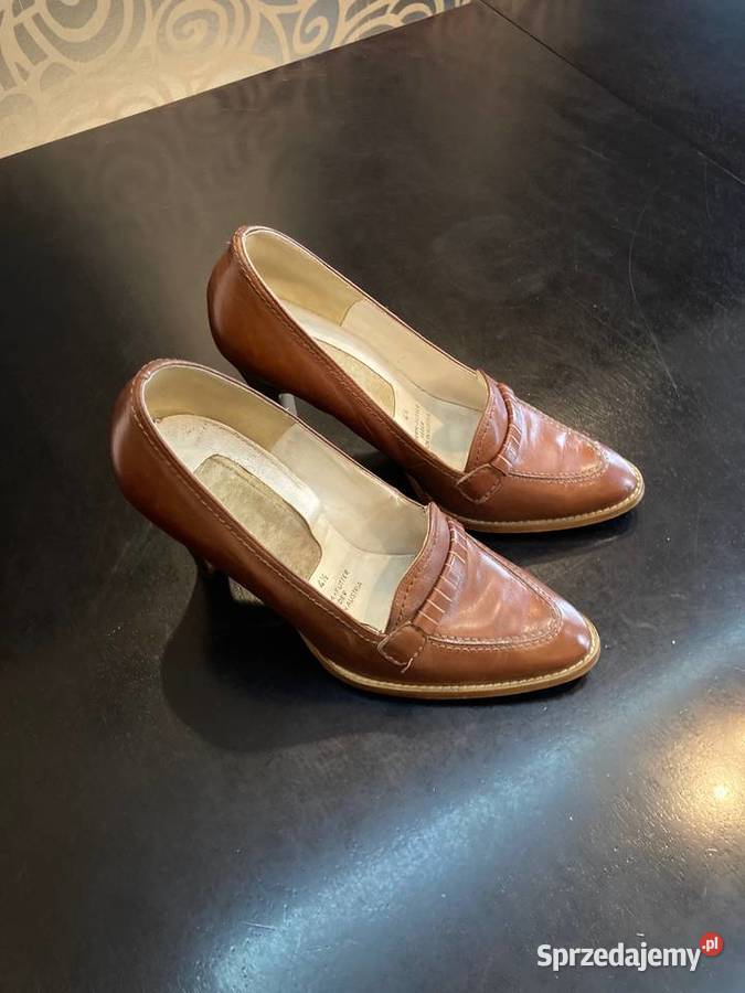 Buty czółenka jasny brąz Made in Austria Elbląg