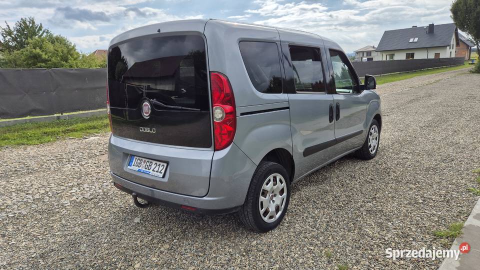 DOBLO 14 95 OPŁACONY BEZWYPADKOWY szary Rzeszów