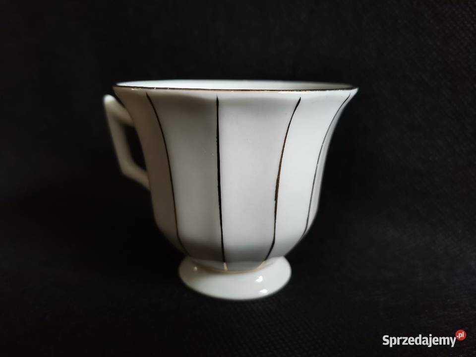 Stara porcelanowa filiżanka Porcelana i szkło śląskie Katowice