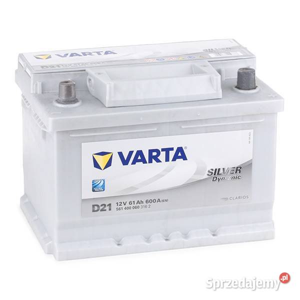 Akumulator VARTA D21 61Ah 600A SOSNOWIEC