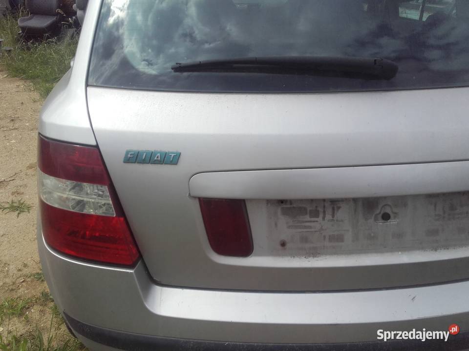 Fiat Stilo 5 drzwi klapa tylna z szybą zderzak łódzkie Łódź sprzedam