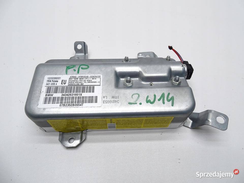 PODUSZKA AIRBAG POWIETRZNA DRZWI BMW X3 E83 LIFT