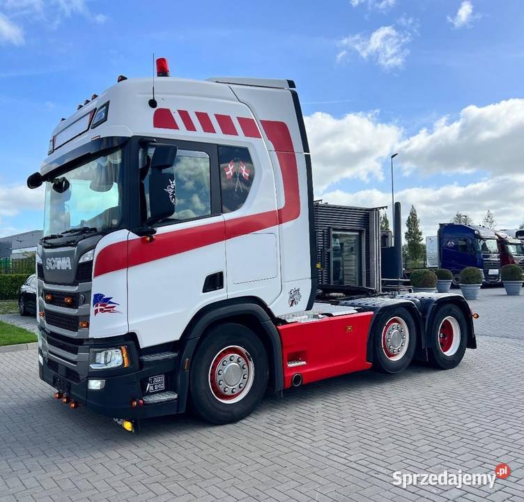 Ciagnik 6x2 3 osiowy Scania R 450 eur 6 mazowieckie