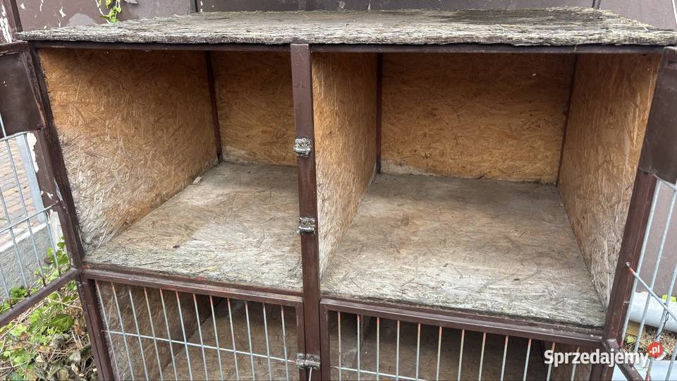 Klatka 145x200 Piętrowa Królików Kur Solidna Siewierz