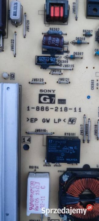 Zasilacz Sony KDL55HX850 APS326 188621811 płyta łódzkie Tuszyn sprzedam