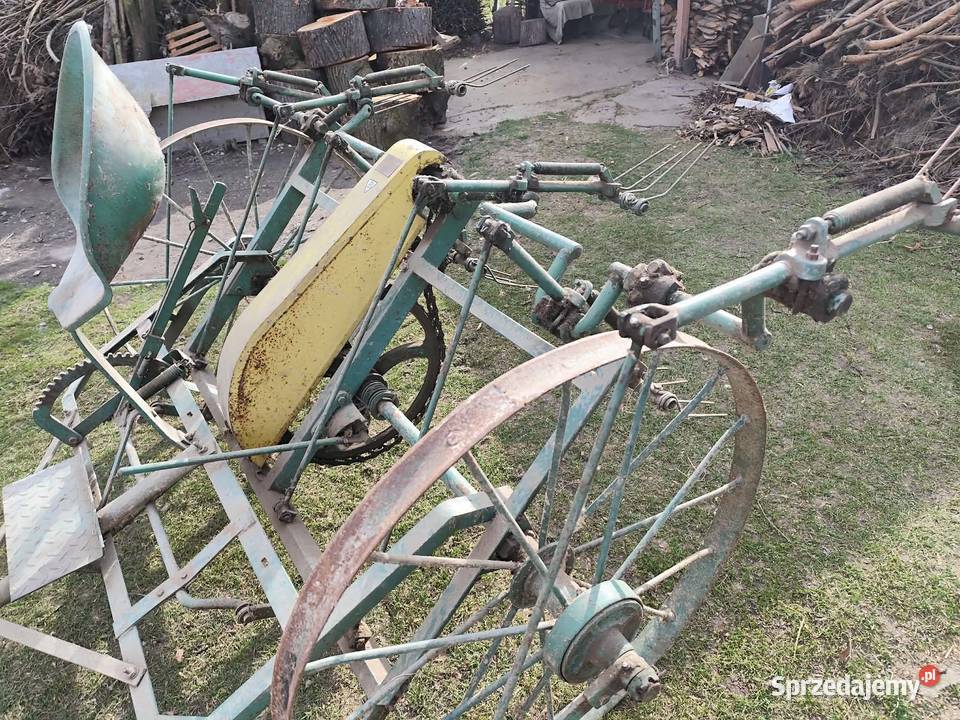 Przewracarka do siana konna przerobiona do Lisia Góra