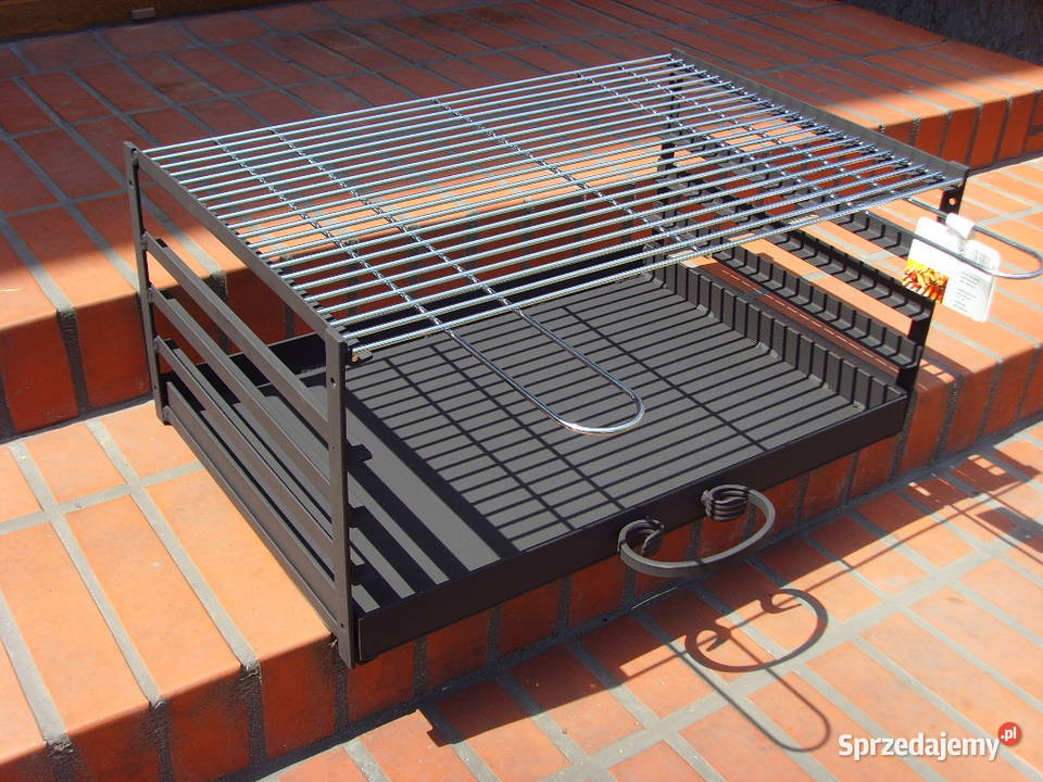 WKŁAD GRILL MUROWANY 67X40 RUSZT POPIELNIK Grillowanie Łódź