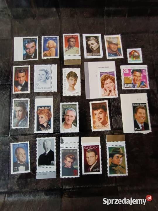 piękny zestaw legendy Hollywood Filatelistyka Gliwice